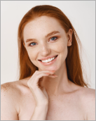 Hudtyp 2 - alltid röd, ibland brun