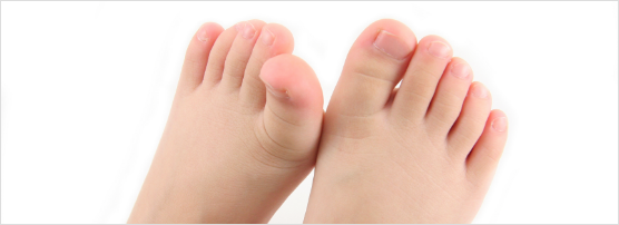 child-foot